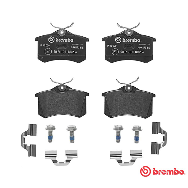 MigsaBrakes Balata Brembo Low Metal 7234 D340